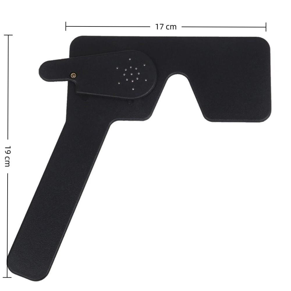 Handheld Eye-occluding Paddle for Vision Testing ABS Material Optometry Tool  Eye Exam Use
