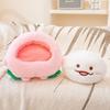 Fruit Plush Toy With Removable Design For Childrens Comfort And Play