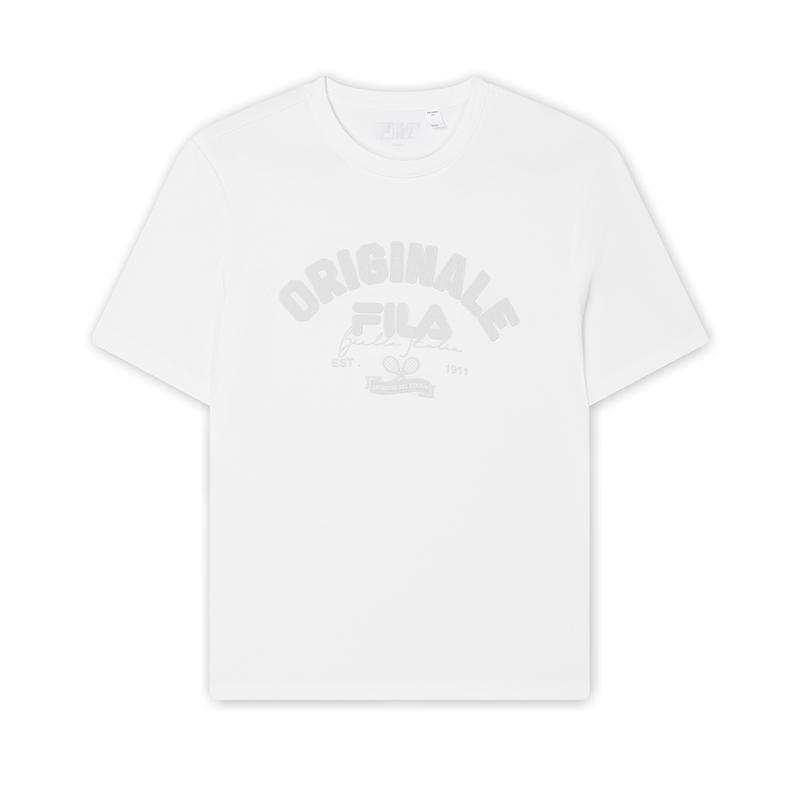 

New FILA T Shirts Men s Cloud White F11M429114FWT 175/96A/L