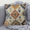 Funda de Almohada Kilim Suroeste Estampado Geométrico Tribal Boho Funda de Cojín Rústica Marroquí Para Sofá Cama Sillón Decoración del Hogar Regalos