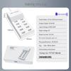 50W 10-Port USB Charger Power Strip for Apple & Xiaomi Devices