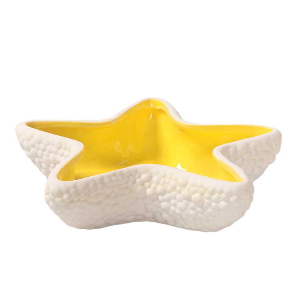 Ocean Inspired Ceramic Jewelry Tray Coastal Conch Shell Dish for Rings and Earrings Decorative Beach Themed Key Holder