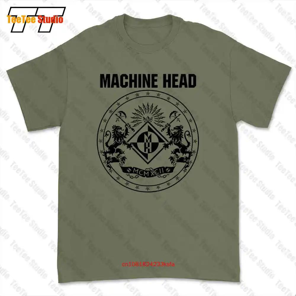 Machine Head Crest 01 Tshirt Tee U6O2