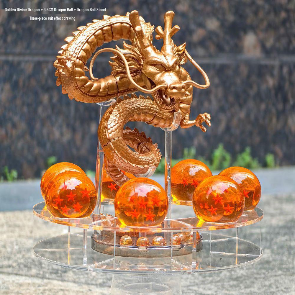 Dragon Ball Summon Shenron Crystal Ball Figure with Stand
