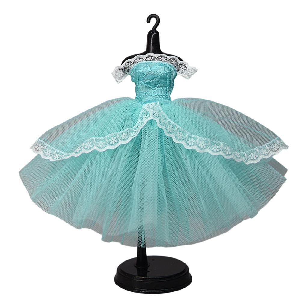 1/6 Scale Doll Wardrobe Formal Occasion Dress Fabric Doll Ball Gowns For Ball Joint Doll Display Outfit Doll Accessories