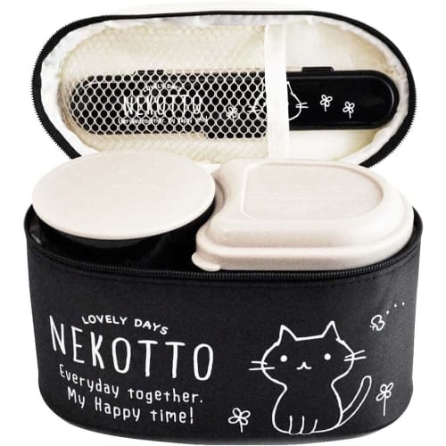 Skater Antibacterial Thermal Lunch Box Lunch Jar Cat 560ml KCLJC6AG-A