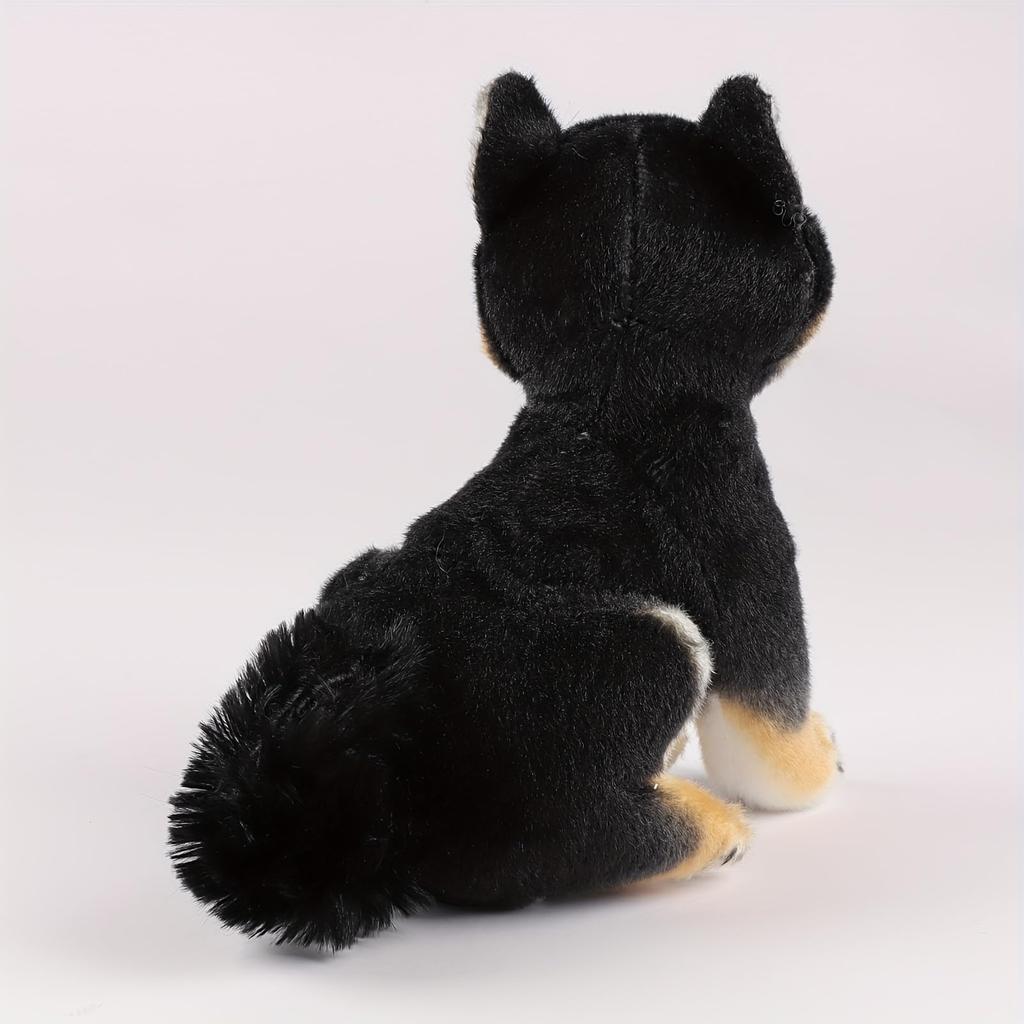 Shiba Inu Plush Shiba Inu Body Dog Cute Shiba Inu Decorative Gift Toy, Pillow, Toy, Toy, Ornament, (Brown & White)
