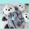Adorable Otter Plush Pencil Case Practical Cartoon Ocean Animal Stationery Organizer