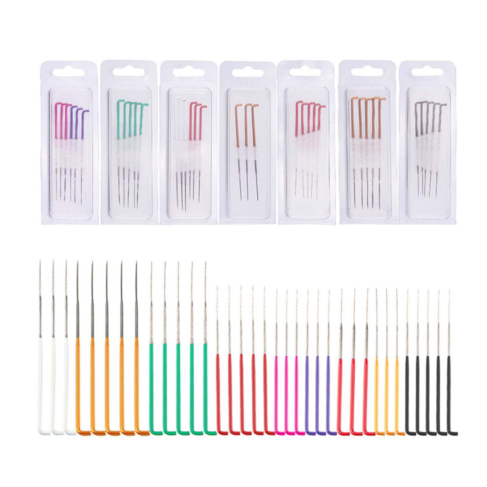 

35 игл для валяния из шерсти, инструмент для валяния из шерсти для проекта по валянию из шерсти, иглы для валяния 3 размеров