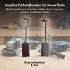Carbon Brush For Electric Tools Angle Grinder Hammer Drill Universal Wear-Resistant Component