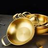 Commercial Stainless Steel Instant Noodle Pot Domestic Seafood Soup Pot Alcohol Stove Small Hotpot Korean Ramen Pot