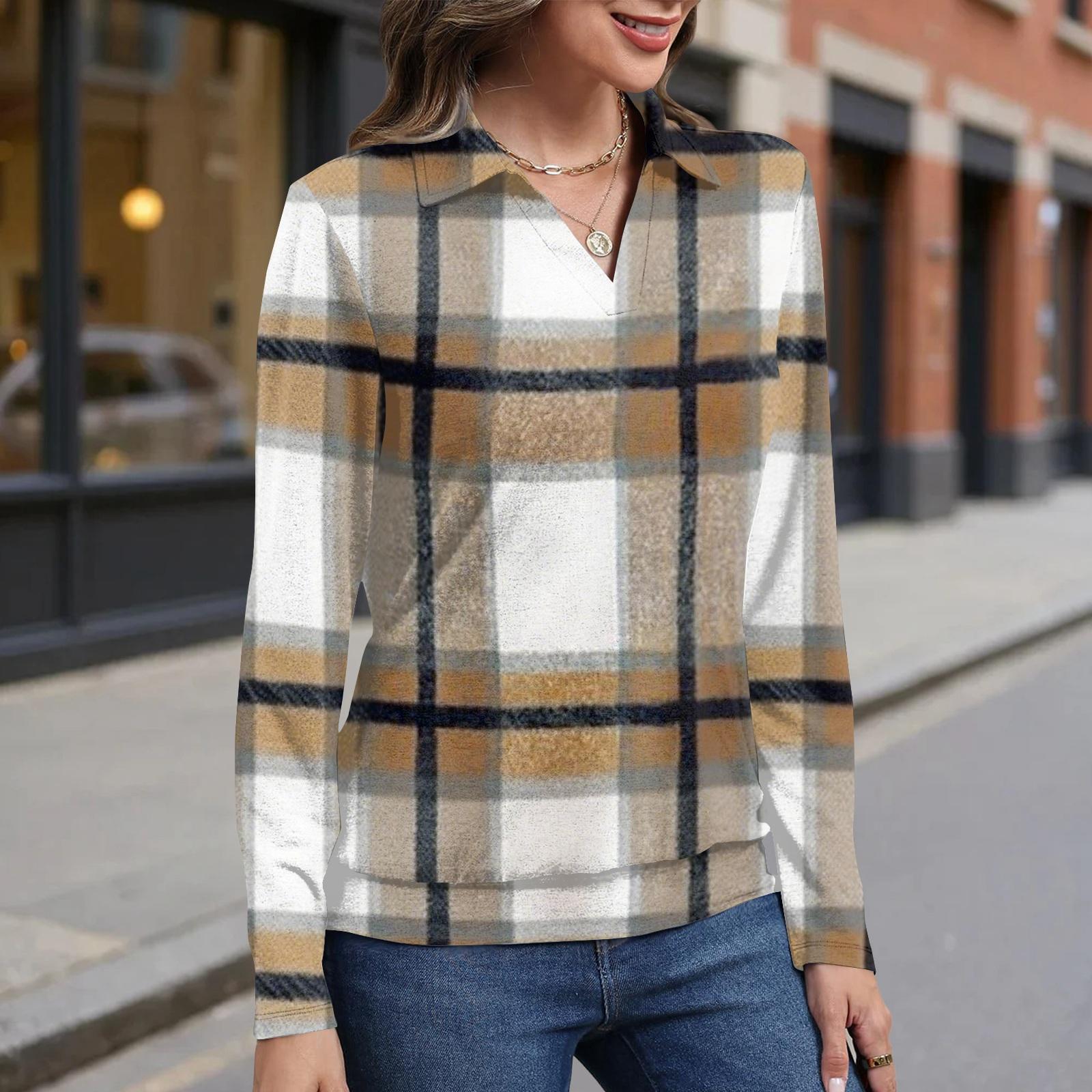 

Women s retro printed fashionable long-sleeved top XXL