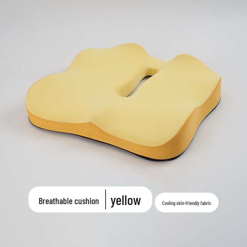 Memory Foam Breathable Seat Cushion for Long Sitting Comfort