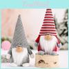 Santa Claus Christmas Figure With Handmade Craft For Seasonal Home Decor