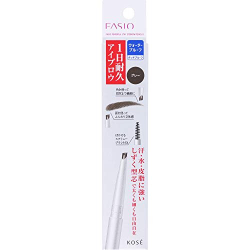 

Карандаш для бровей FASIO Powerful Stay D GY001 серый 0,2 г