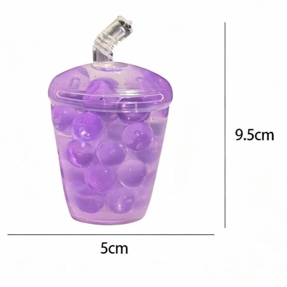 ASMR Sound Squeeze Fidget Toys Hademade Creative Milk Tea Fidgets for Classroom Prizes