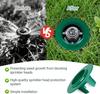 Sprinkler Head Protector 6pcs Adjustable Depth Irrigation Sprinkler Spray Guard for Lawn Yard Garden Backyard Porch Farm Country