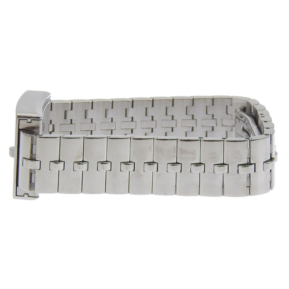 HERMES Belt watch Watches BE1.110 whiteDial Stainless Steel Quartz Analog display Women Used