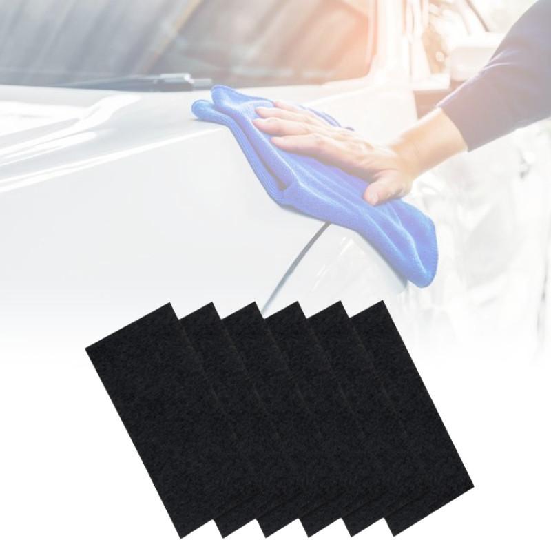 Nano Shine Car Scratch Cloth Scratch Stain Cleaning Care 6 Pack Box