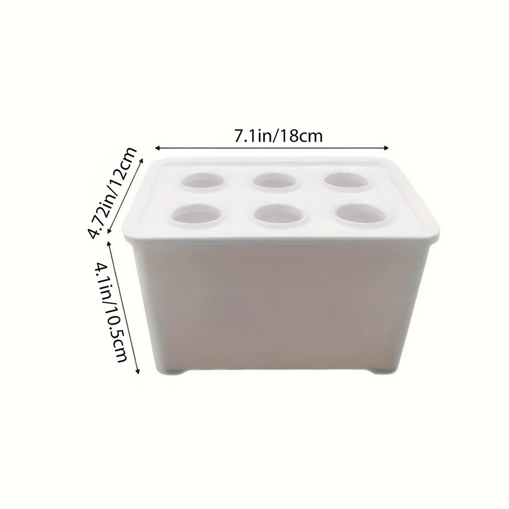 Plant Seed Seedling Pot Hydroponic Plant Specific Flowerpot Practical Grid Vegetable Planting Box Sunshine Hydroponic Apparatus