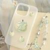Green Apple Applicable Apple 16 Mobile Case IPhone17pro Max Small Fresh 14 Lanyard 13 Silicone