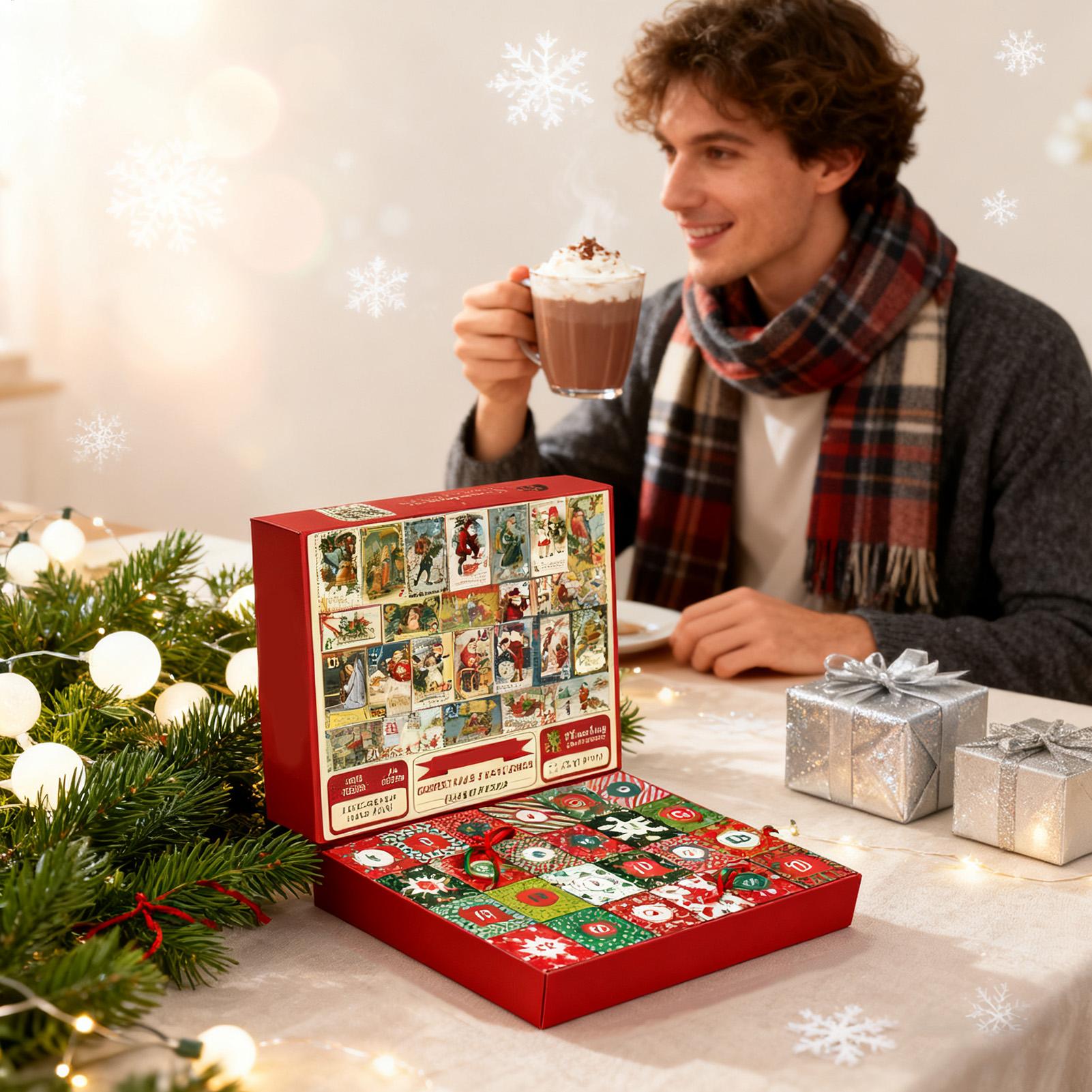 

2025 Christmas Calendar Christmas Puzzles 2025 Holiday Jigsaw Puzzles Advent Toy For Men Women Boys Girls Youth Teens Wife M