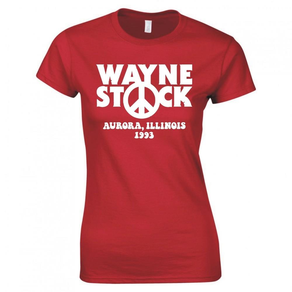 Inspired By Waynes World 2 Waynestock Skinny Fit TShirt S