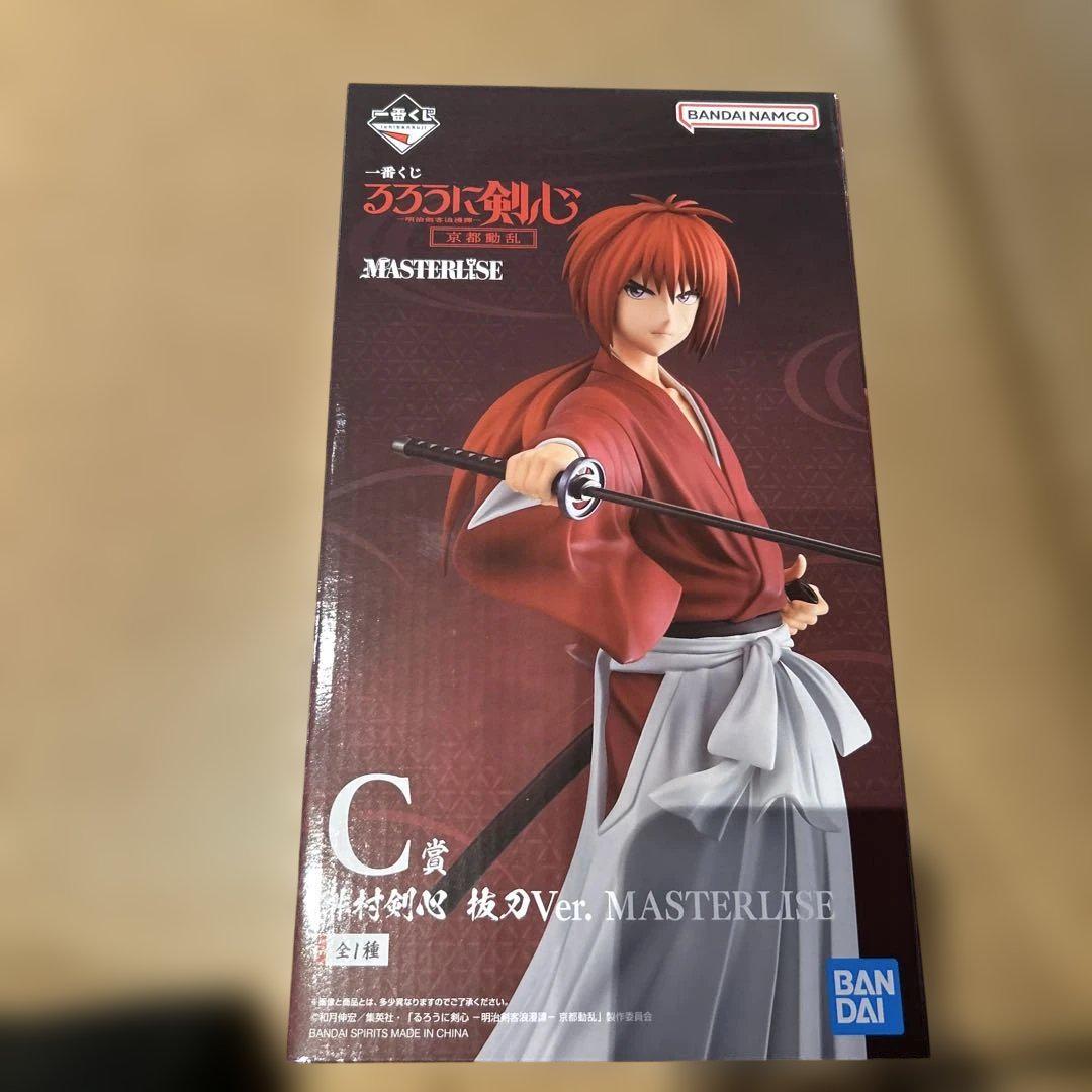

[USED] Ichiban Kuji Rurouni Kenshin Kyoto Rebellion C Prize Himura Kenshin MASTERISE Unsworded Ver.