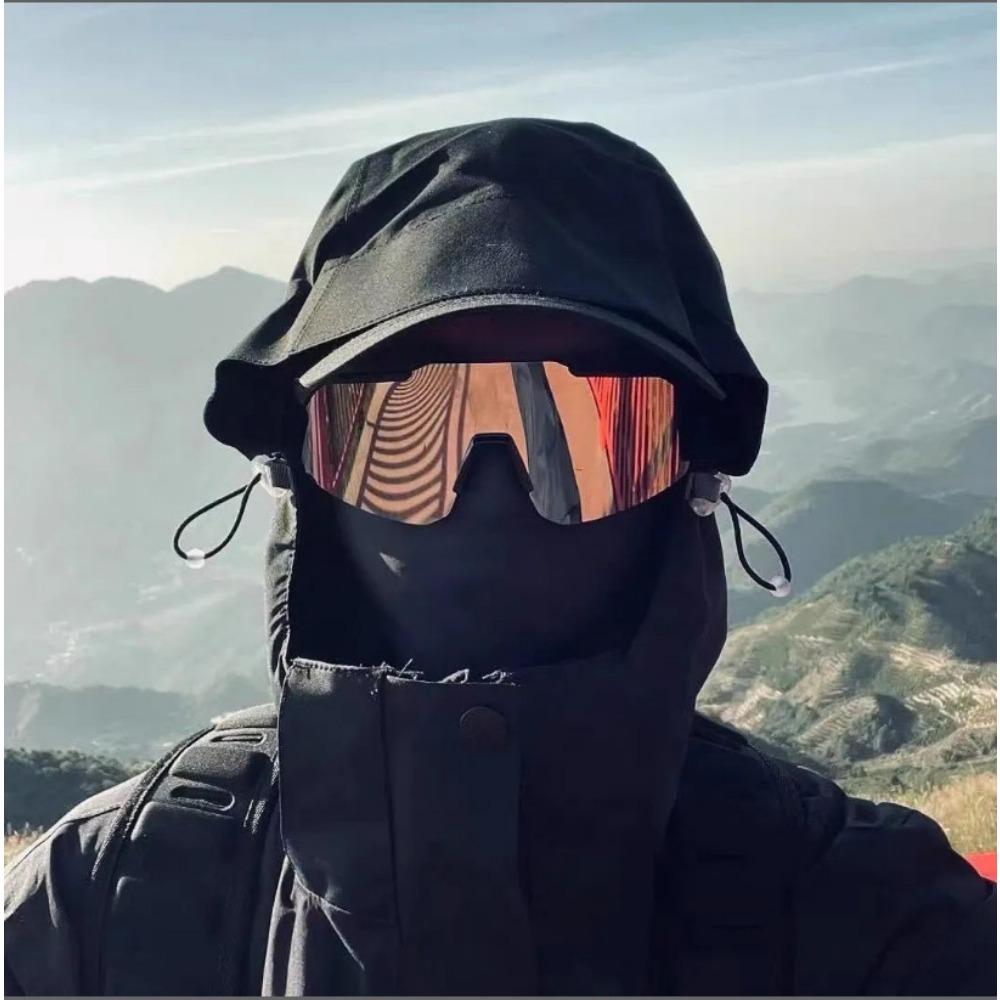 New Outdoor Cycling Sunglasses Ski Goggles Windproof for Mountain Bike Road Sports Large Frame