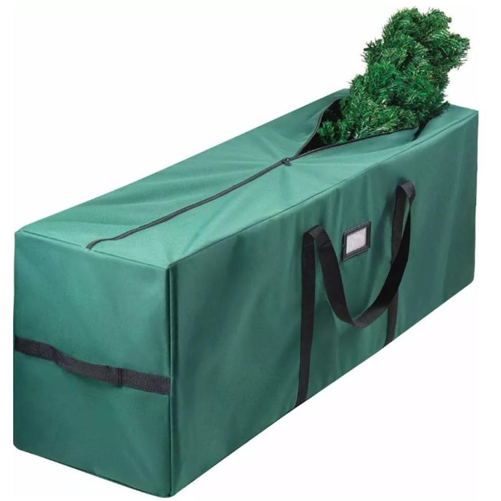 Xmas Tree Storage Bag 600D Oxford Fabric Rectangular Large Capacity Xmas Tree Storage Container for Clothes Quilt