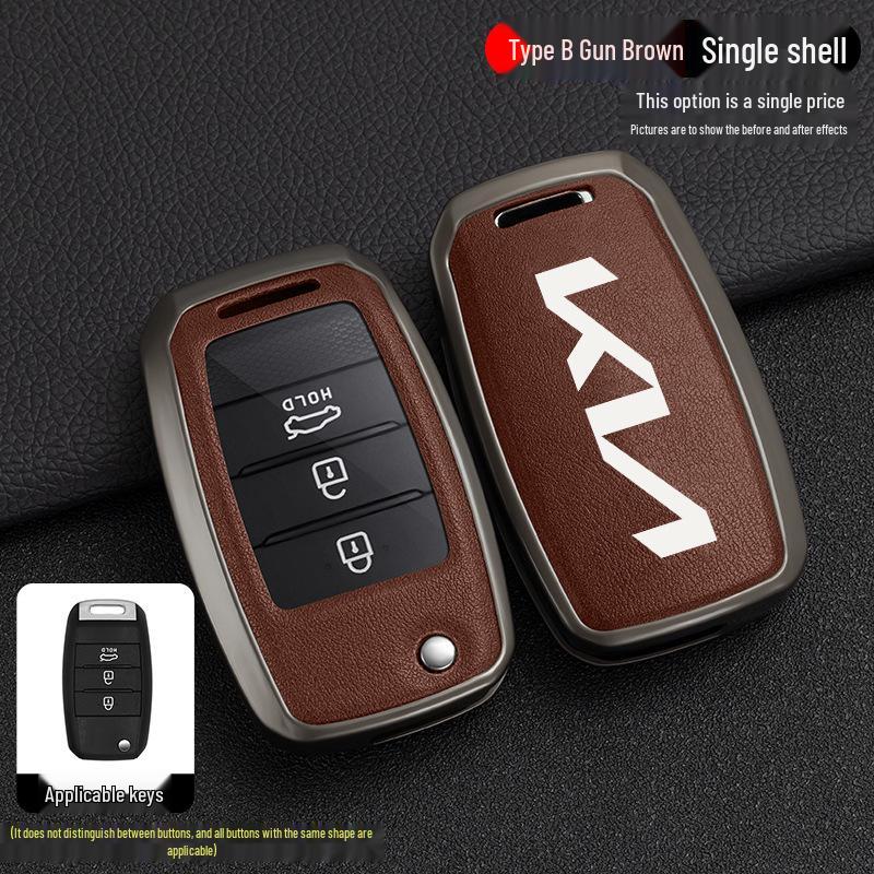 Kia Key Cover for K3, Sportage, K5, K2, KX5, K4, Seltos, KX3, KXCross, KX3, Huan Chi