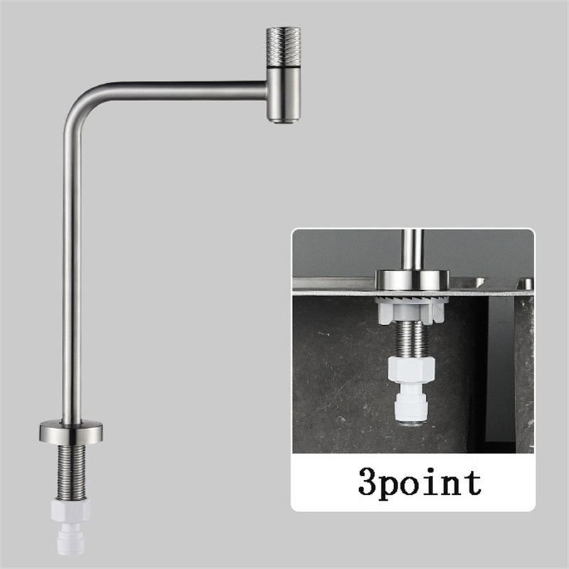 

Water Filter Tap Drinking Water Faucet Water Filtration System 360°Swivel for Kitchen Bar Sink Tap 3point