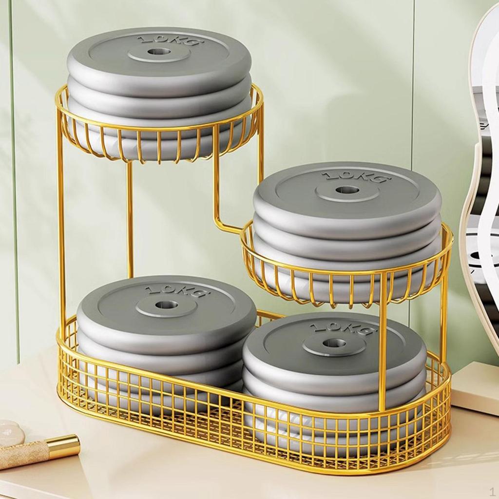 Cosmetic Rack Countertop Perfume Organizer Dresser Desk Shelf for