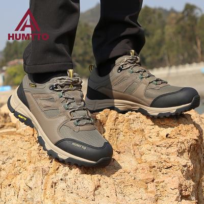 Wasserdichte Wanderschuhe, atmungsaktiv, verschleißfest, Gummi, Outdoor-Herren-Sneaker, Luxus-Designer, Trekking, Klettern, Lederschuhe für Herren