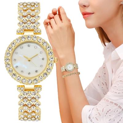 Simple Women Quartz Watches Fashion High Quality Ladies Gold Strap Wristwatches Best Gifts Clock