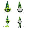 StPatrick's Day Dwarf Gnome Irish Leprechaun Decorations Green Face Less Scandinavian Rudolph Doll Party Supply