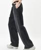 REEMNIK Pigment Side Line Point Elastic Waist Pants [Black]