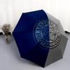 Leicester City Football Club2pattern, automatic folding umbrella, portable and foldable design, 8 ribs, a Christmas or birthday gift.