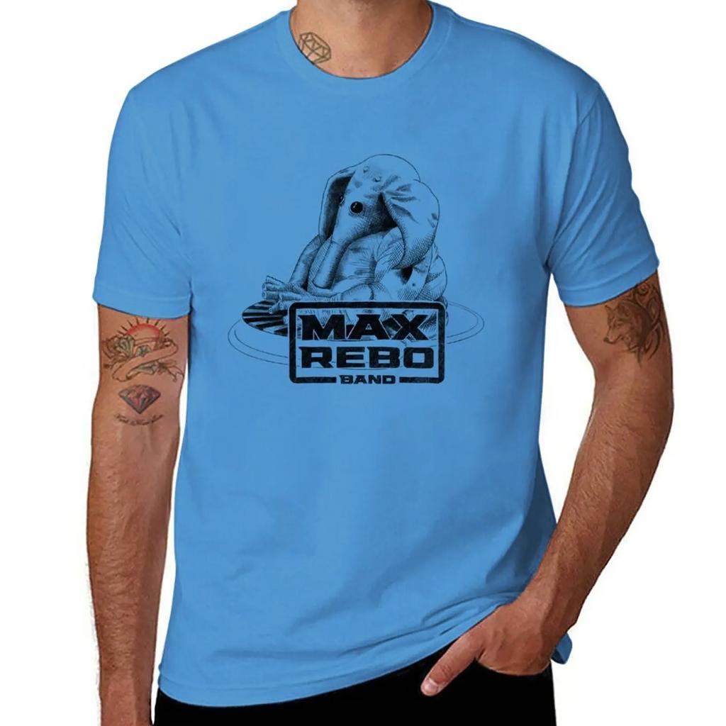 New Max Rebo Band TShirt Anime tshirt quick drying shirt customized t shirts men clothing