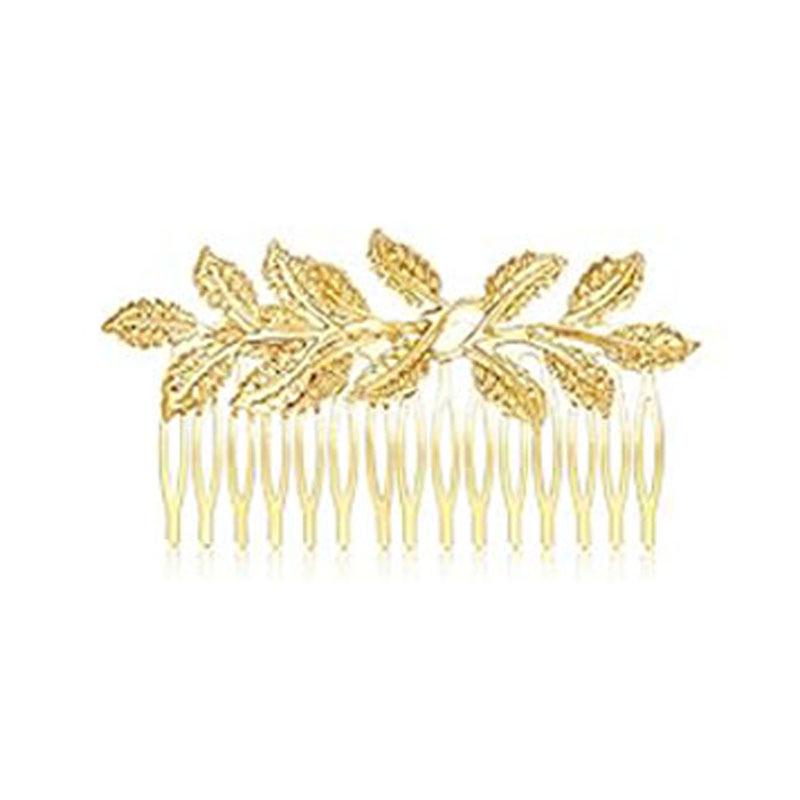 Elegant Leaf Headband & Jewelry Set: Exquisite Bridal Hair Accessories and Jewelry for Women