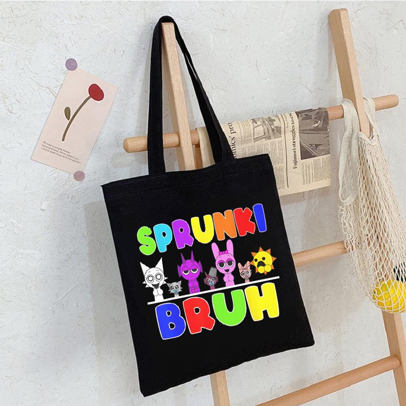 Game music box peripheral portable canvas bag to work out bento messenger bag shoulder bag large capacity