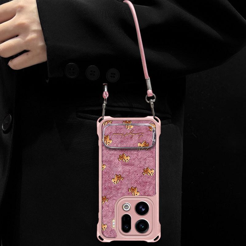 Full screen pony is suitable for OPPOfindx9 mobile phone case findx8 protective case findx7 new findx6 women
