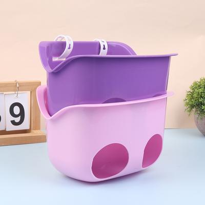 Kids Bike Doll Seat Basket With Holder For Kid Bicycle Handlebar Decorate Baby Bicycle Baby Seat Doll Pink Purple