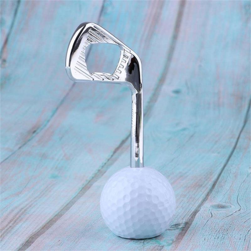 Portable Zinc Alloy Beer Bottle Opener Golf Putter Bottle Lid Remover for Parties and Gatherings Wedding Return Gift