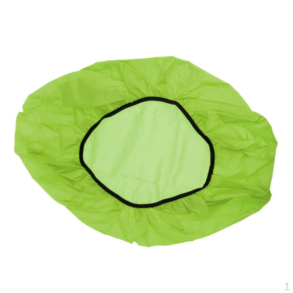

Waterproof Adjustable Dust Rain Cover for Outdoor Sports Hiking Camping Cycling Backpack Rucksack - светло-зеленый