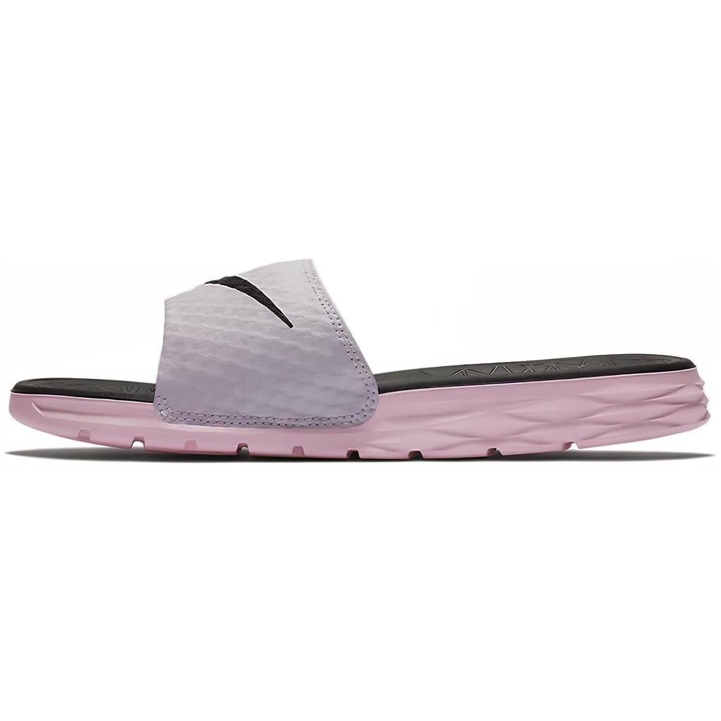 New Nike Benassi Solarsoft 2 Slide 'Arctic Pink Black' Women's 705475-602