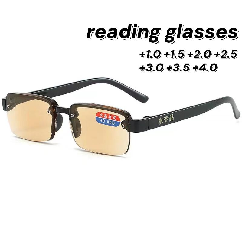 Frameless Eyeglasses Blue Light Blocking Presbyopia Eyewear Ultra Light Unisex Optical Spectacle Glasses Eye Protection