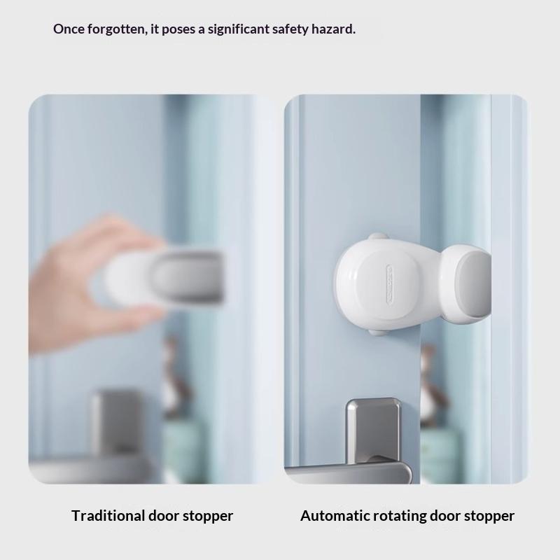 Child Safety Finger Pinch Guard Baby Safety Rotating Door Stopper Prevent Door Injuries For Kids Or Pets