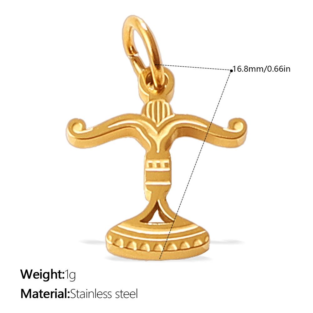 Niche Gold Star Moon Sun Planet Pendant Fashion Versatile Oil Drip Diamond Personalized Accessories
