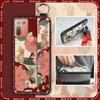 Lanyard Fashion Phone Case For HTC Desire 20 Plus/D20+ Kickstand Wristband Shockproof Waterproof Wrist Strap Silicone